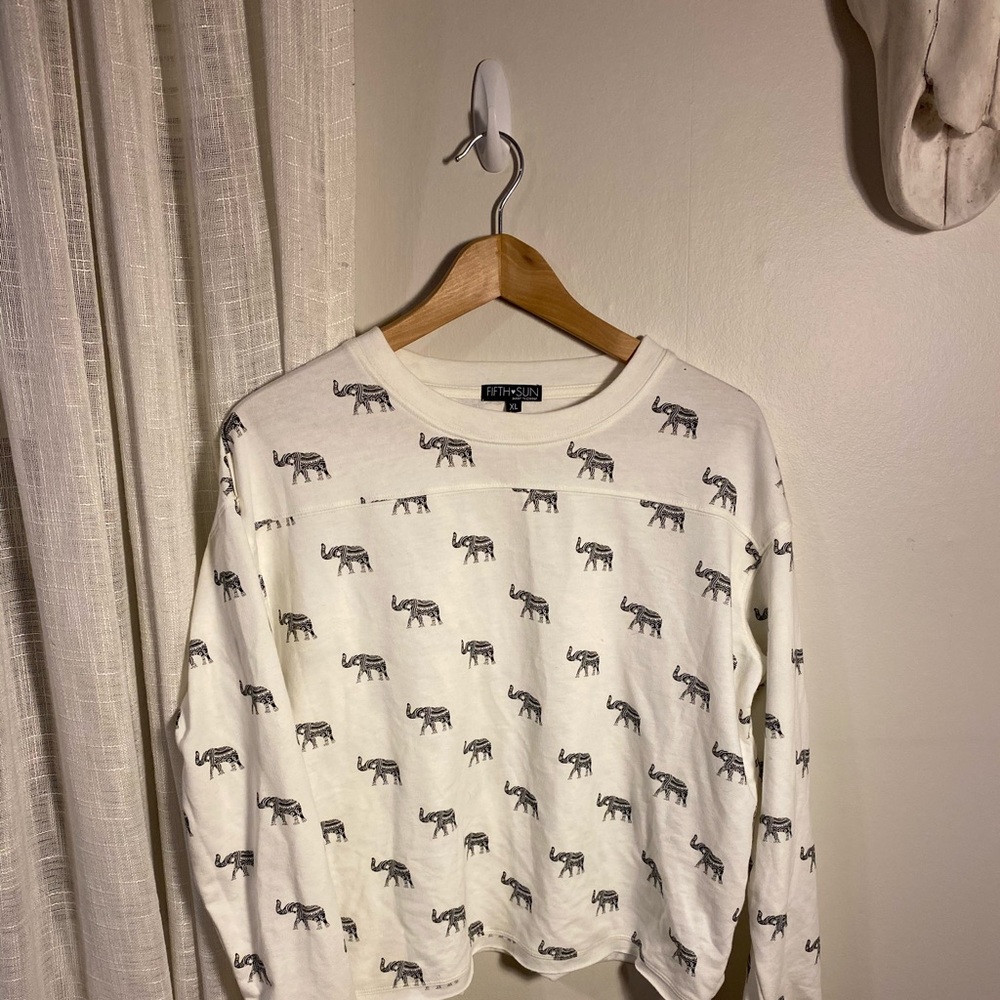 White Sweatshirt